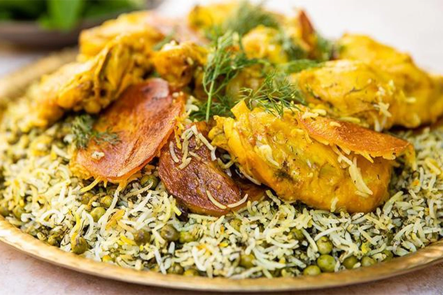 طرز تهیه ماش پلو مجلسی